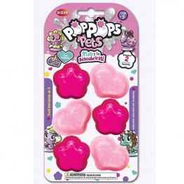 Pop Pops Pets Pack Starter 6 Burbujas