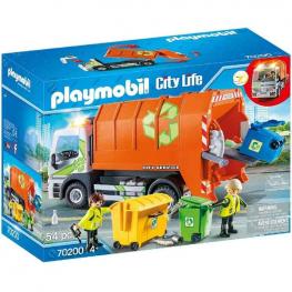 Playmobil - City Life: Camión de Reciclaje
