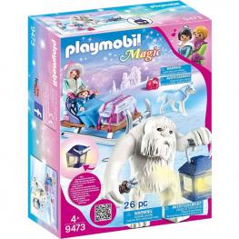 Playmobil - Magic: Trol de Nieve con Trineo