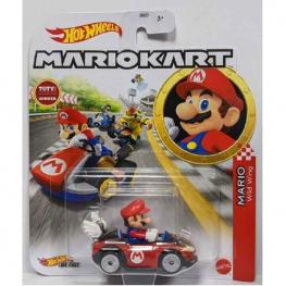 Hot Wheels Coche Mario Kart Mario