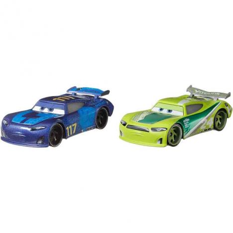 Cars Pack 2 Coches - Spikey Fillups y Chase Racelott