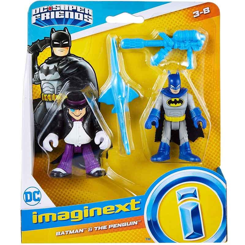 Comprar Imaginext - Pack Figuras Batman y Pingüino de FISHER PRICE-  Kidylusion