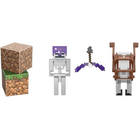 Minecraft - Figuras Batalla del Jinete Esqueleto