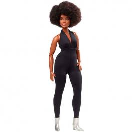 Barbie Looks Curvy Pelo Afro y Vestido Negro