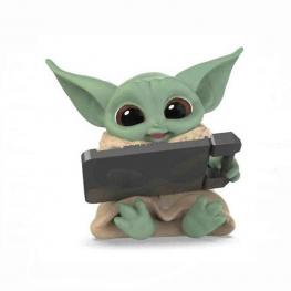 Star Wars Figura Baby Yoda con Tablet