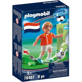 Playmobil 70487 - Sport & Action Jugador de Fútbol Holanda