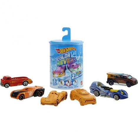 Hot Wheels Pack 2 Coches Color Reveal