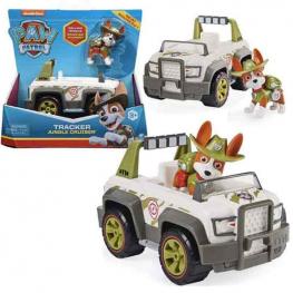 Patrulla Canina Tracker Figura + Vehículo