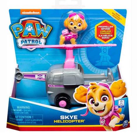Patrulla Canina Skye Figura + Vehículo