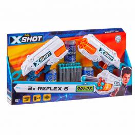Pistola Zuru X-Shot Reflex Pack 2 Pistolas