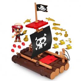 Pin y Pon Action - Balsa Piratas
