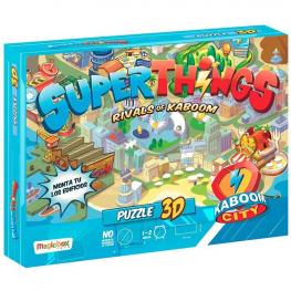 Puzzle 3D Superthings Kaboom City
