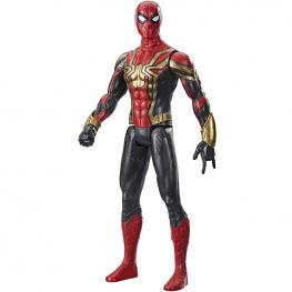 Spiderman - Figura Titan Spiderman Rojo y Oro