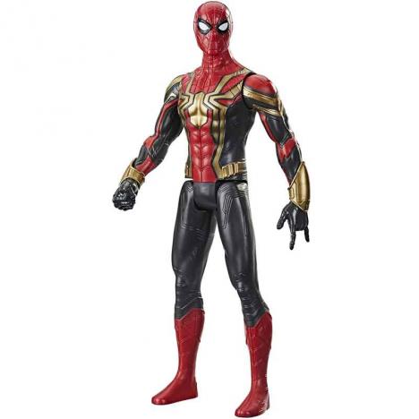 Spiderman - Figura Titan Spiderman Rojo y Oro