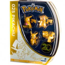 Pokemon Pack 4 Figuras 20 Aniversario