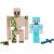 Minecraft - Figuras Steve y Gólem de Hierro