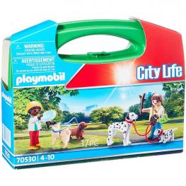 Playmobil 70530 - City Life: Maletín Paseo de Perros