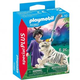 Playmobil  - Special Plus: Luchadora Asiática con Tigre