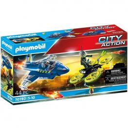 Playmobil - City Action: Policía Avión: Persecución Dron
