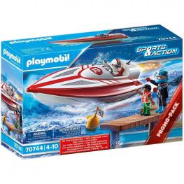 Playmobil 70744 - Sport & Action: Speedboat Racer