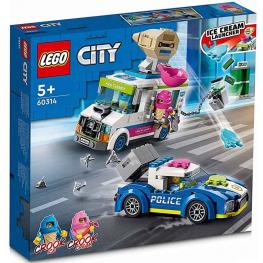 Lego 60314 City - Persecución Policial del Camión de los Helados