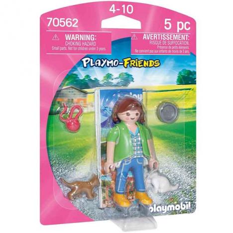 Playmobil 70562 - Friends: Mujer con gatitos