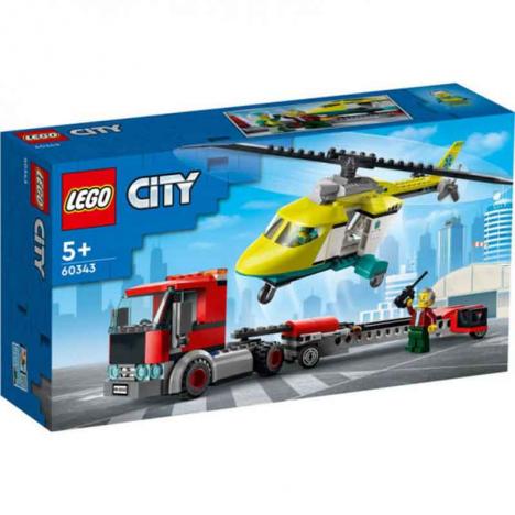 Lego City - Transporte del Helicóptero de Rescate