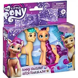 My Little Pony Sunny y Hitch Cabello Real