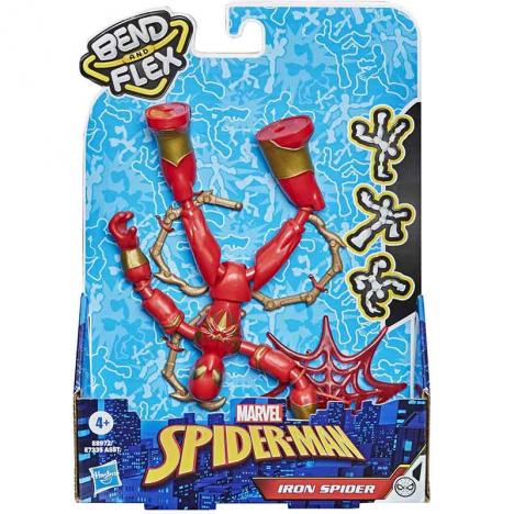 Spiderman Bend and Flex 15 cm. - Iron Spider