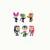 TEEN TITAN GO MINI FIGURAS PACK 3
