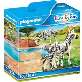 Playmobil 70356 - Family Fun: Cebras con Bebé
