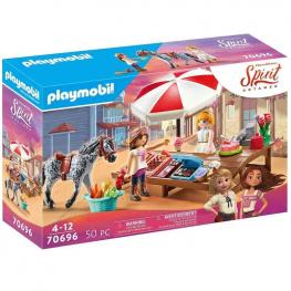 Playmobil 70696 - Spirit Miradero Tienda de Dulces