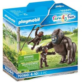 Playmobil 70360 - Family Fun: Gorila con Bebés