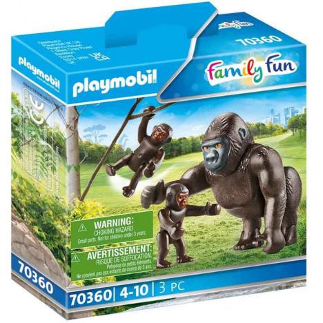 Playmobil 70360 - Family Fun: Gorila con Bebés