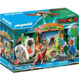Playmobil 70507 - Cofre Investigador Dino