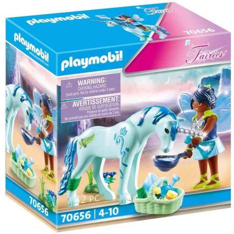 Playmobil 70656 - Fairies: Unicornio con Hada Sanadora