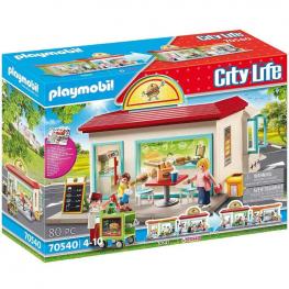 Playmobil 70540 - City Life: Mi Hamburguesería