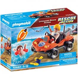Playmobil 70661 - Patrulla Salvavidas en la Playa