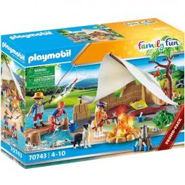 Playmobil 70743 - Family Fun: Familia de Campamento