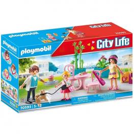 Playmobil 70593 - City Life: Cafetería
