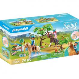 Playmobil 70330 - Spirit Desafío en el Río con Pru y Chica Linda