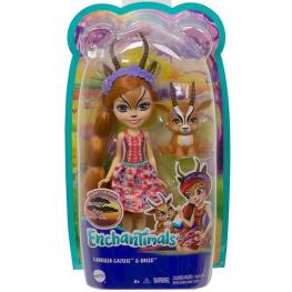 Enchantimals Muñeca Gabriela Gazelle y Racer (Mattel GTM26)
