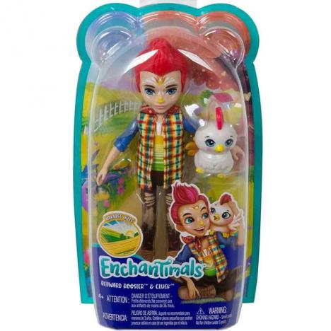 Enchantimals Muñeca Redward Rooster y Cluck