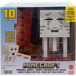 Minecraft - Ghast con Bolas de Fuego (Mattel HDV46)