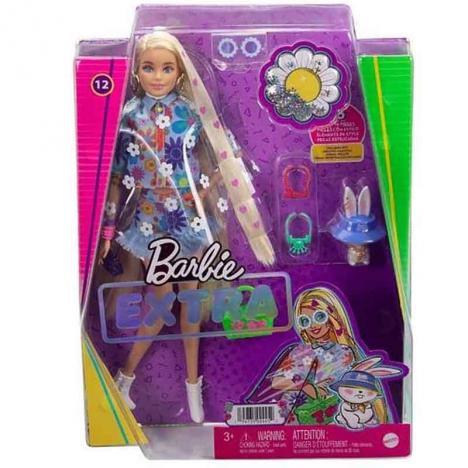 Barbie Fashionista Extra Rubia con Conjunto Floral