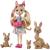 Enchantimals Royal Muñeca Kamilla Kangaroo con Familia de Mascotas (MATTEL GTM31)