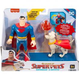 DC Liga de Super Mascotas Krypto y Superman (Mattel HGL02)