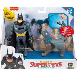 DC Liga de Super Mascotas Ace y Batman (Mattel HGL03)