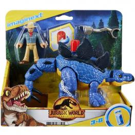 Imaginext - Jurassic World Stegosaurus & Dr. Grant (Mattel GVV64)