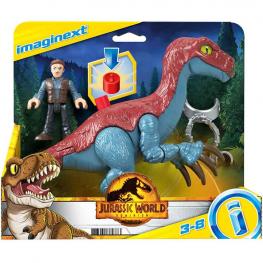 Imaginext - Jurassic World Therizinosaurus & Owen (Mattel GVV63)